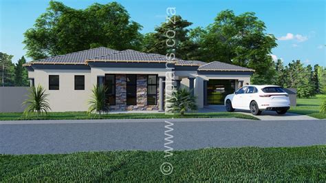 3 Bedroom House Plan Mlb 0081s My Building Plans South Africa