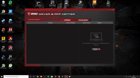 Cant Find An Update In The Server Msi Driver And App Center I