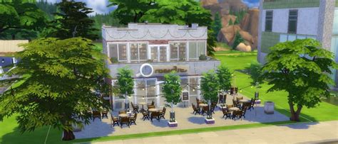 The Perk In Newcrest Sims 4 Cafe Bri Ks Dusky Illusions