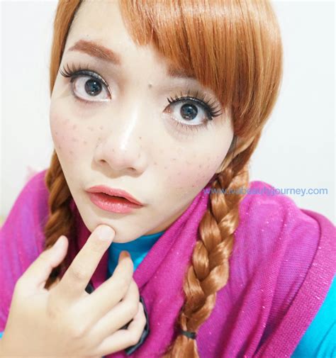 Anna Frozen Disney Transformation Makeup Iva S Beauty Journey