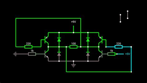 H Bridge Npn Transistor Turning On With Grounded Base Electrical