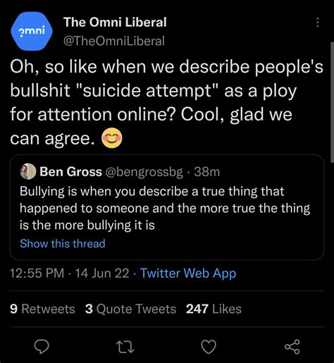 Delaniac 🌹🌱🏗️ On Twitter Making Fun Of Someone Over A Suicide Attempt And Making Fun Of