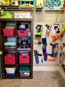 You can buy s hooks from most hardware or home improvement stores. Make Your Own Easy DIY Nerf Gun Wall