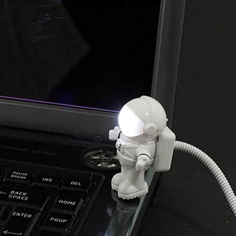 Funny Astronaut Usb Gadget Spaceman Usb Led Light Adjustable Night