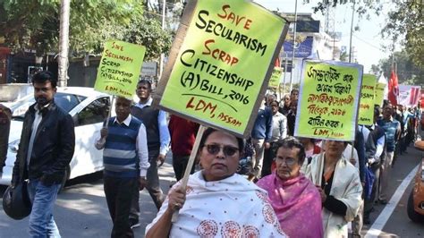 Assam Citizenship Bill Anti Migrant Protests Rock North East India