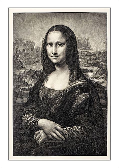 Prints Of Leonardos Sketches And Drawings Mona Lisa La Gioconda