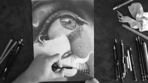 Find images of pencil drawing. Surrealistic Pencil Drawing - ''Chryseyelis'' (HD) - YouTube