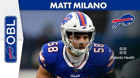 Matt Milano I Wanted To Be With The Bills Buffalo Bills One Bills Live Youtube