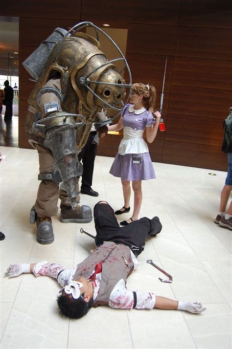 Big Daddy Take Down Bioshock By Rudeoftheturks On Deviantart Bioshock Cosplay Bioshock