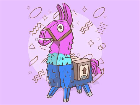 Llama Fortnite 🦙🔫 By Çlirim Gashi On Dribbble