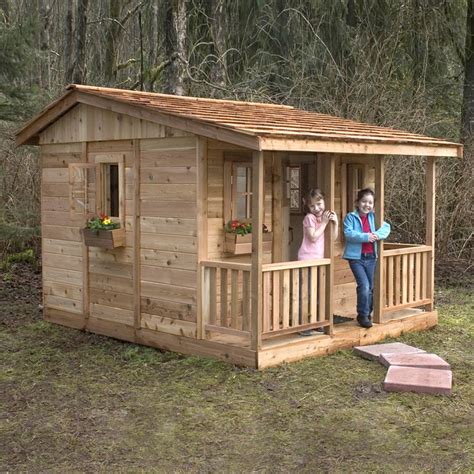 Besides, building a playhouse is a fun woodworking project you can do with the whole family. Outdoor Living Today 7x9 Cozy Cabin Playhouse - $2,974.00 + Free Delivery | Play houses, Build a ...