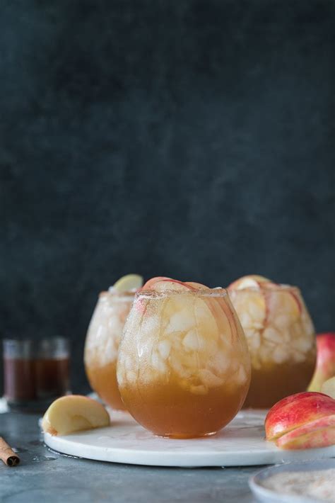 Apple Pie Bourbon Fizz Recipe Yummy Drinks Food Recipes