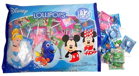 Disney Lollipops Assorted Fruit Flavored Pinata Candy Party Mix 395