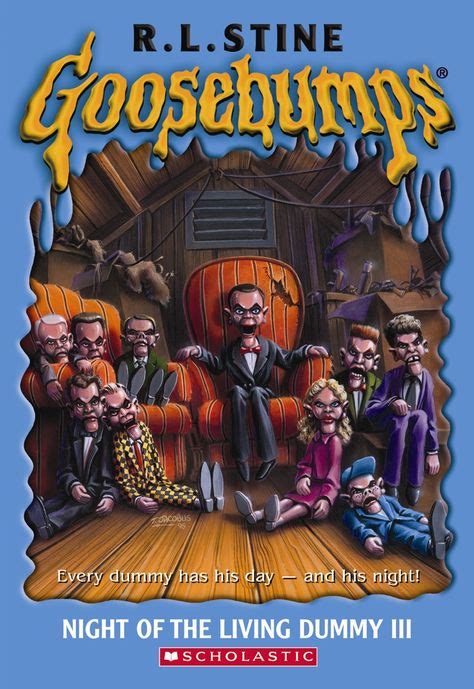 Goosebumps Night Of The Living Dummy Iii Goosebumps Original Covers Horror Books Horror