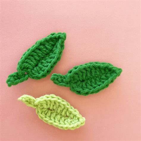 Small Leaf Crochet Pattern Moms And Crafters