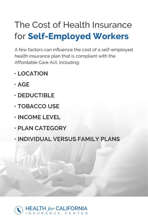 Self Employed Health Insurance Options In California Hfc