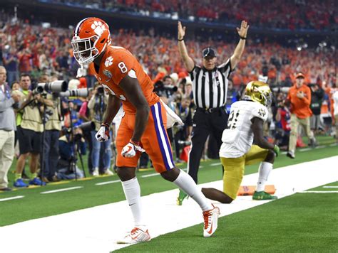 clemson s justyn ross of central phenix city is torching notre dame in cotton bowl