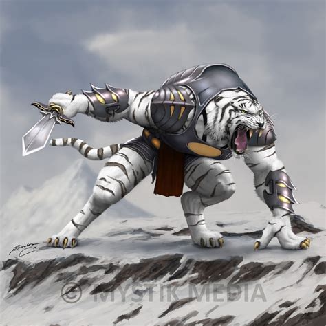 Artstation Tiger Warrior