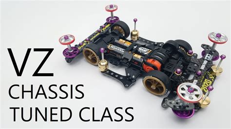 ミニ四駆 Tamiya Mini 4wd Build Vz Chassis Tuned Class Build Youtube