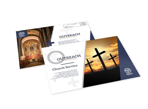 Church Outreach Eddm Postcard Template Mycreativeshop