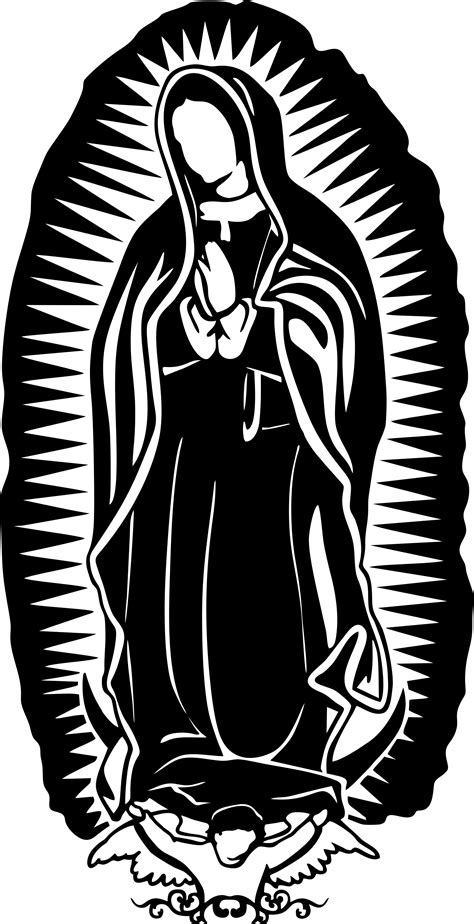 Our Lady Of Guadalupe Design Svg And Dxf Files For Use With Etsy Artofit