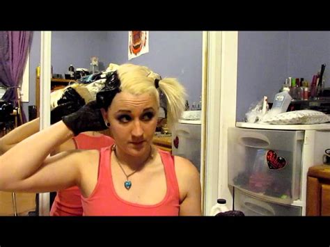How I Did My Half And Half Black And Blue Hair Youtube