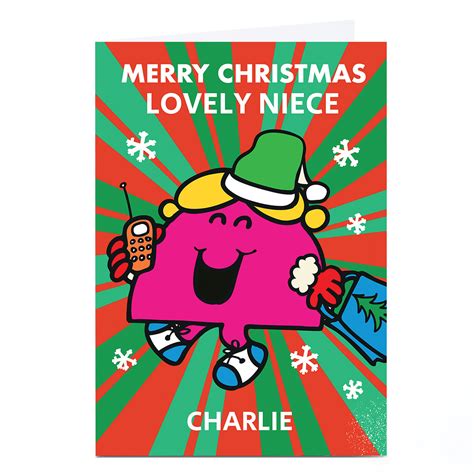 Buy Personalised Mr Men And Little Miss Christmas Card Chatterbox For Gbp 229 Card Factory Uk