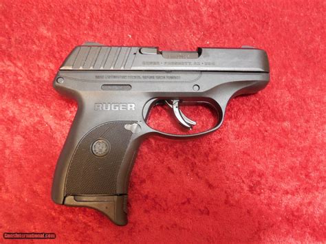 Ruger Ec9s 9mm Pistol 312 Bbl Black 71 New In Box 3283 For Sale