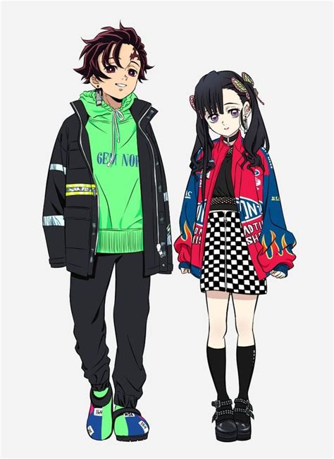 Modern Tanjiro And Kanao Kimetsunoyaiba Tanjiro And Kanao Anime