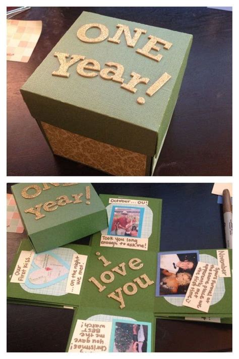 Diy anniversary gifts for him. First Year Wedding Anniversary Gift Ideas For Him | Diy ...