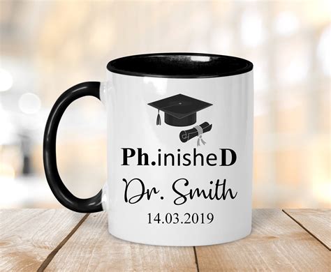 Christopher having a clear idea of why you want a phd will motivate and help you decide on what to do after: PhinisheD Coffee Mug,Funny PhD Doctor Mug,New Doctor Mug ...