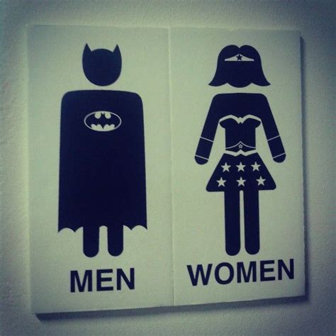 Superhero Restroom Sign Funny Toilet Signs Superhero Bathroom Toilet Sign