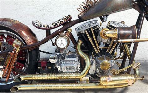 Just A Car Guy Copper Mikes Steampunk Bike