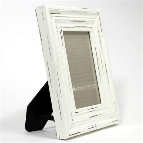 Lawrence Frames 4x6 Weathered Richmond Picture Frame Ivory