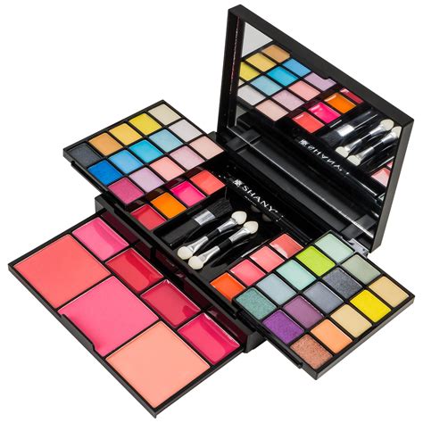 Shany Fix Me Up Makeup Kit Eye Shadows Lip Colors Blushes And Applicators