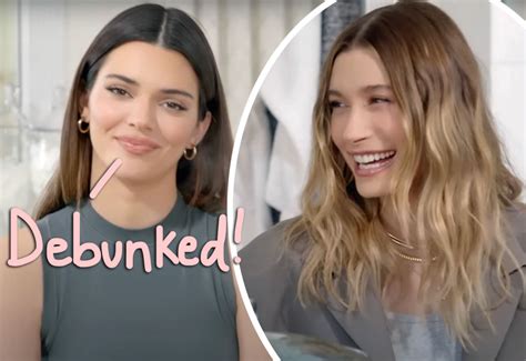 Hailey Bieber And Kendall Jenner Clear Up Those Feud Rumors Oldernews