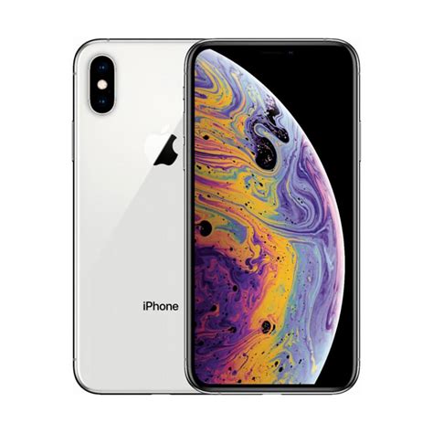 Apple Iphone Xs Max Dual Sim Gb Silver Mt