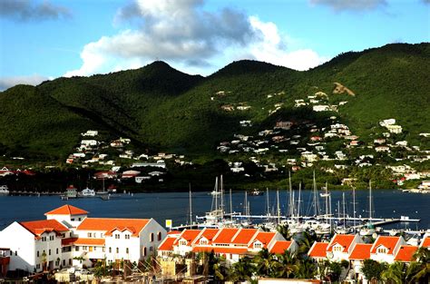 Overlooking Simpson Bay in St. Maarten from the Atrium Resort. #