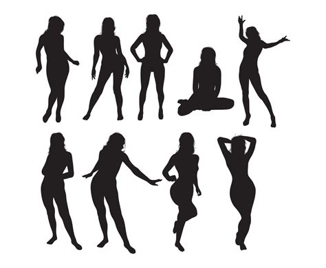 Woman Silhouette Svg