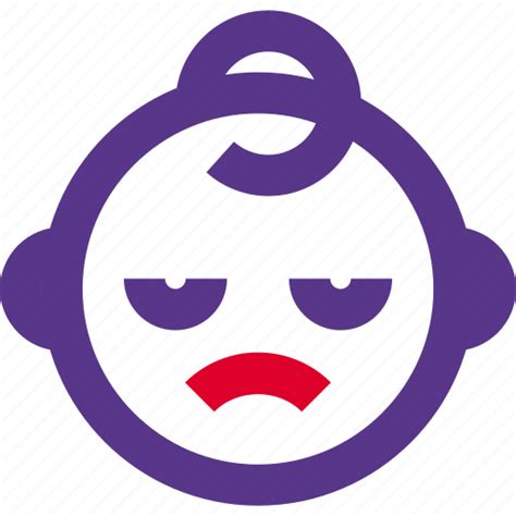 Sad Baby Emoticons Smiley And People Icon Download On Iconfinder