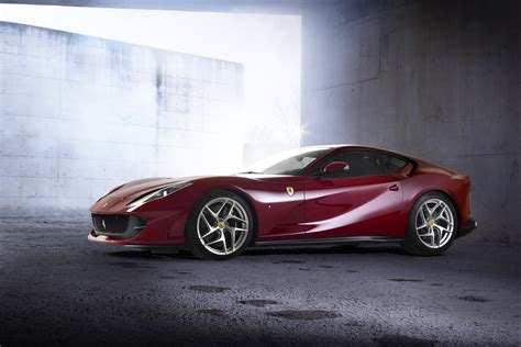 Seen in silhouette, the 812 superfast has a fastback sleekness: What We Love About the 812 Superfast Ferrari