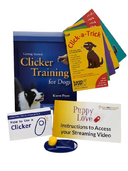 Puppy Training Kit Plus Karen Pryor Clicker Training