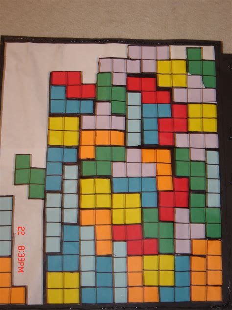 How To Make A Tetris Wall 8 Steps Instructables