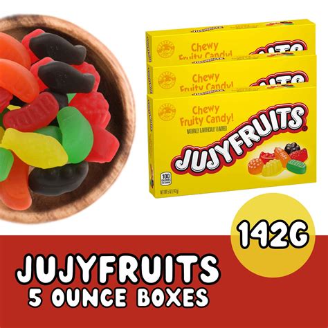 Buy Jujyfruits Chewy Fruity Candy Theater Boxes Classic Movie Theatre Candies Nostalgic Fruit