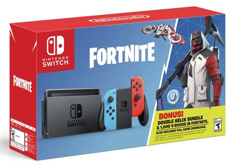 The wildcat nintendo switch bundle was an exclusive partnership between epic games and nintendo set to be released on the 30th october, 2020 in europe and 6th november, 2020 in australia and new zealand. Fortnite Double Helix Switch bundle comes with V-bucks and ...