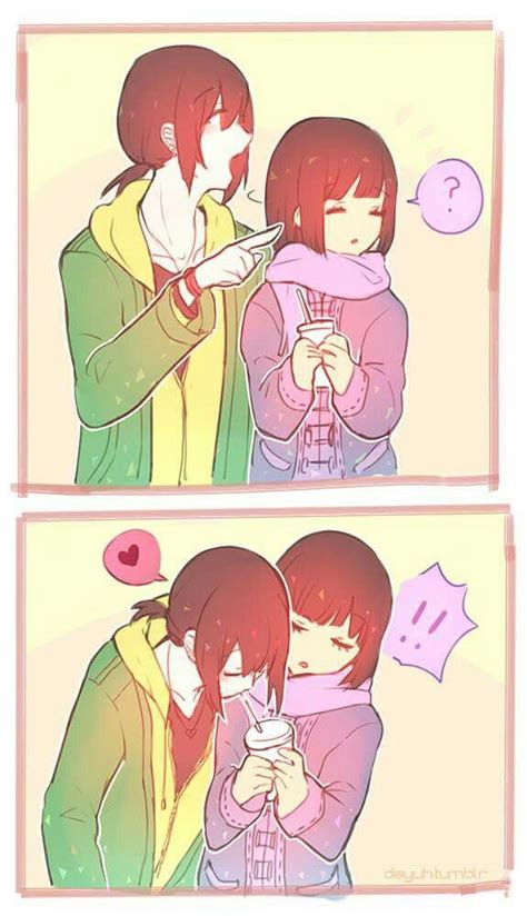 Pin On Chara X Frisk Charisk
