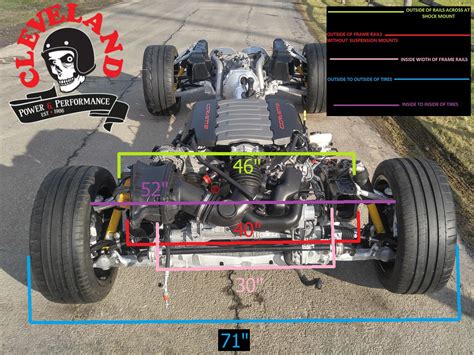 Corvette Rolling Chassis Measurements Cleveland Power And Performance