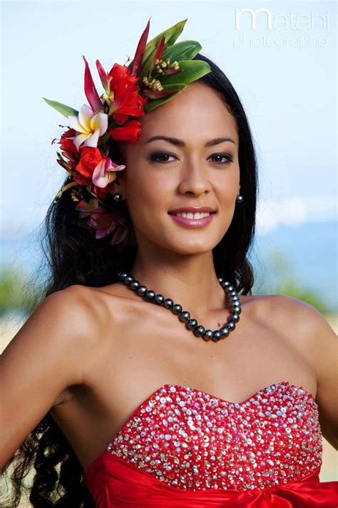 Rauata Temauri Miss Tahiti Hawaiian Woman Hawaiian Dancers Hawaiian Girls