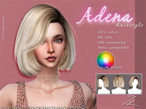 Sims 4 Hairstyles For Females Sims 4 Hairs Cc Downloads Page 19