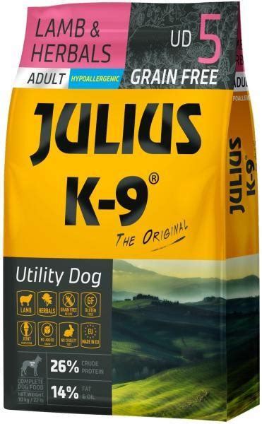 Julius K9 Gf Hypoallergenic Utility Dog Adult Lamb And Herbals